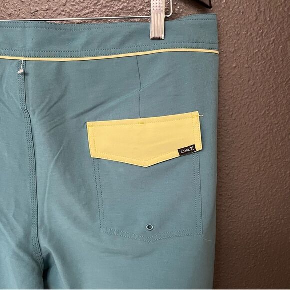 Roark Passage Boardshorts 17 Panel Moorea Hydro Blue 38 - Picture 7 of 13